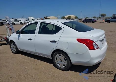 2012 Nissan Versa 1.6 S из США, поврежденный, VIN 3N1CN7AP6CL930191